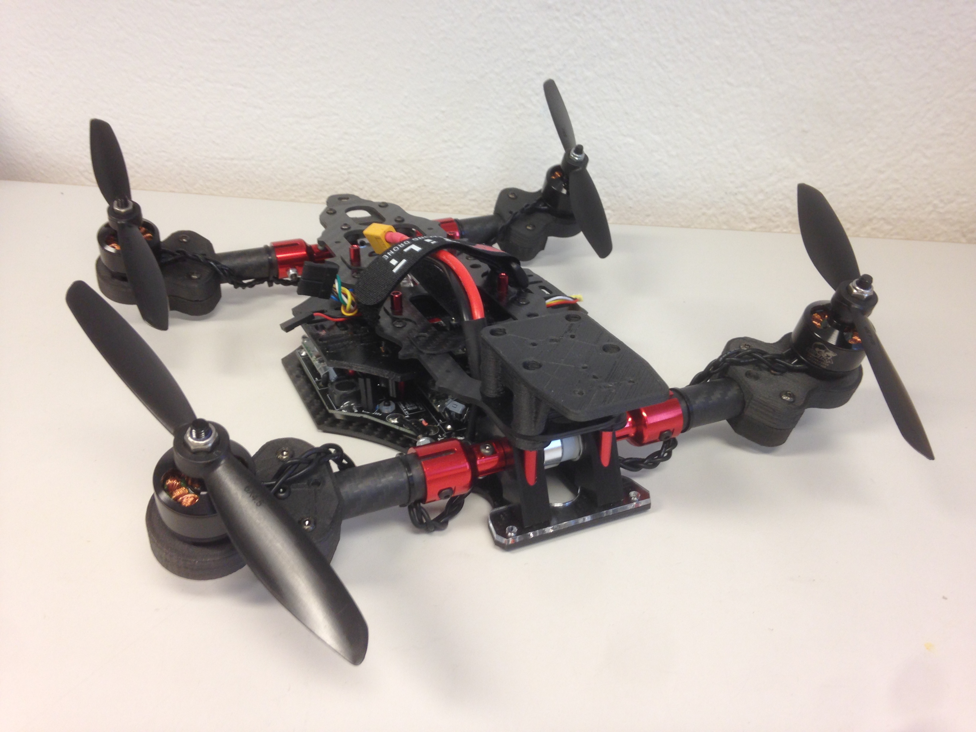 TILT PRO Racer 3D printed parts