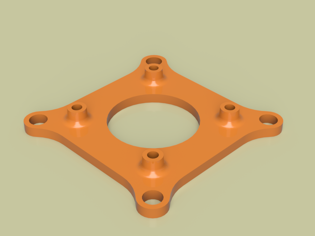 Quad FPV Stack Adapter Plate