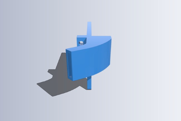 Longer cooling duct for Anycubic 4Max | 3d print model