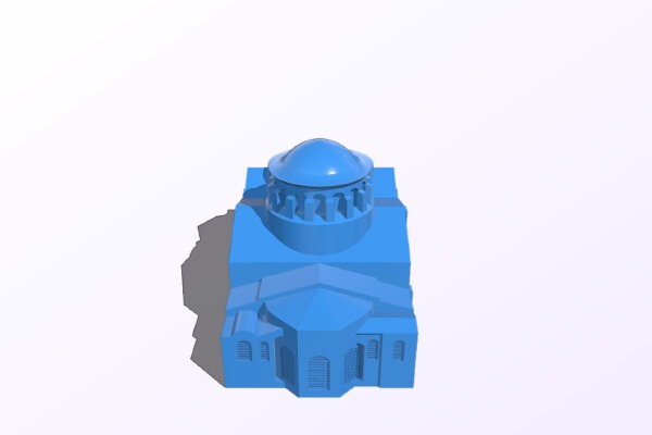Aya İrini (Hagia Eirene) | 3d print model