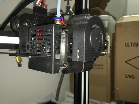 Geeetech A20 fan 5015 | 3d print model