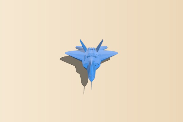 F22 Raptor scale model | 3d print model