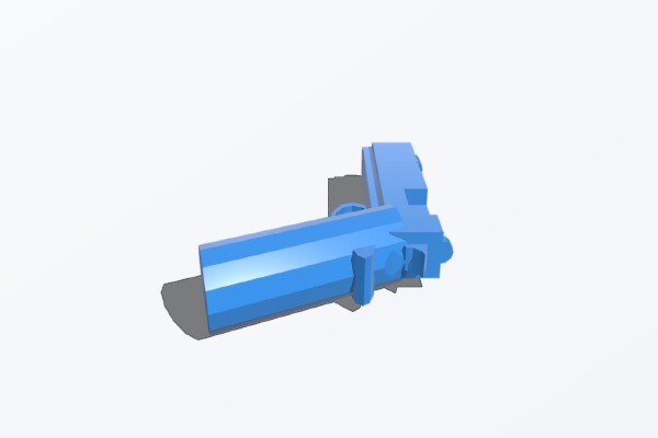 lego Weapons mini pack 3 1911 hand gun | 3d print model