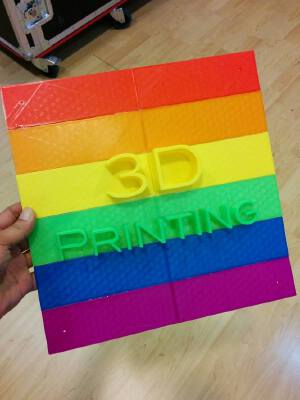 3D Printing Plaque for Singapore Science Centre | 3d print model