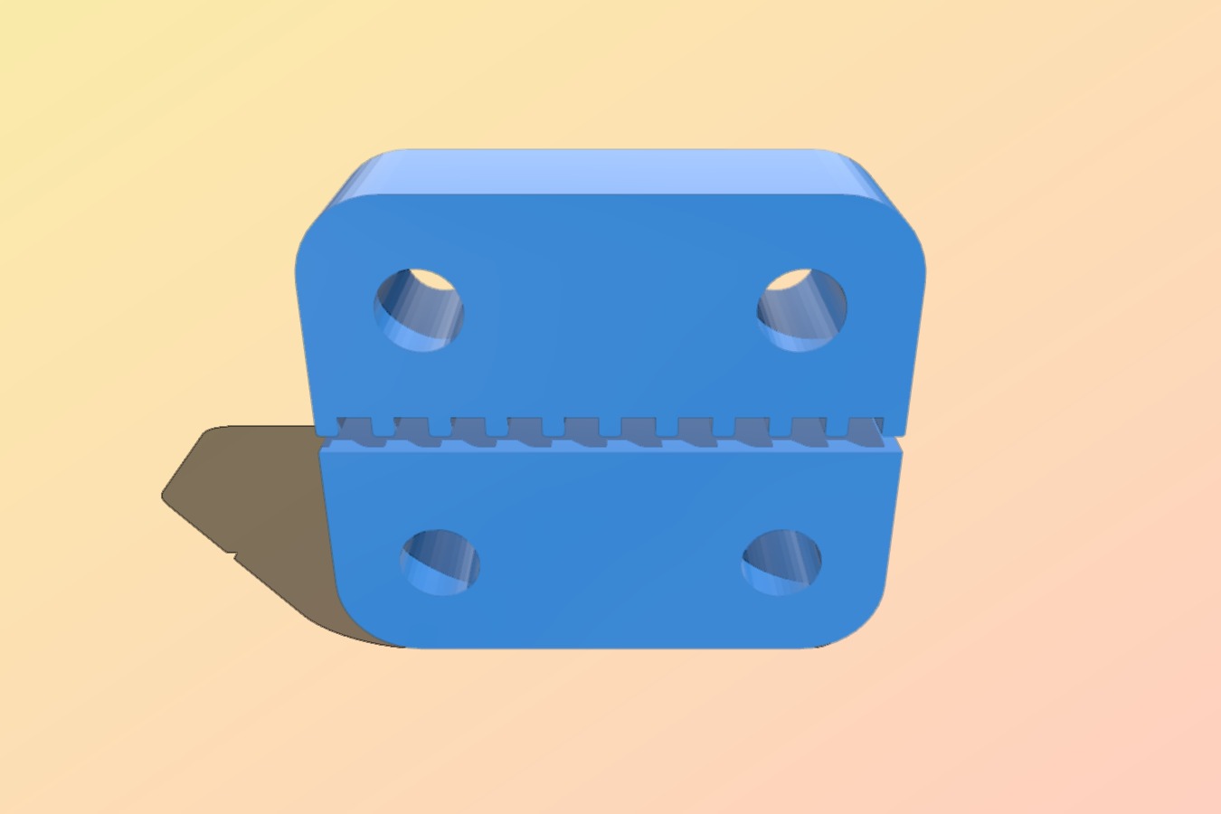 GT2 Belt clamp - Ord Bot