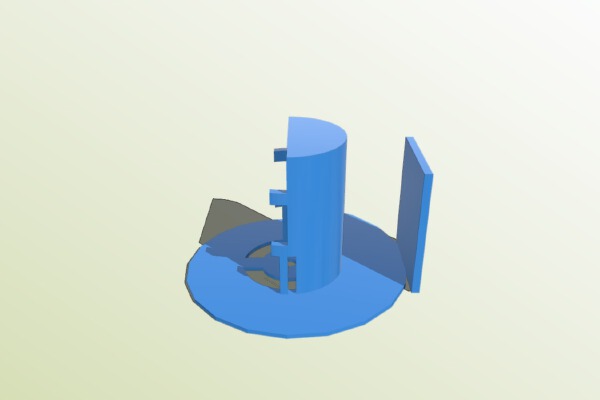 Levitating ball act | 3d print model