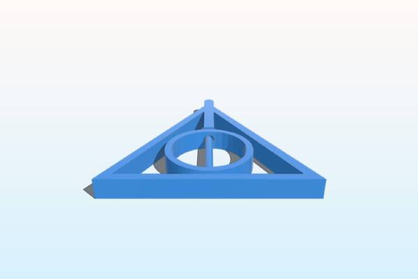 Harry Potter Deathly Hallows remix | 3d print model