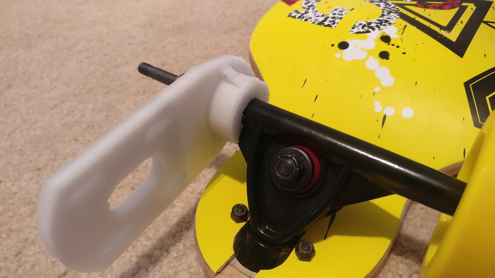 AW Electric Longboard motor mount