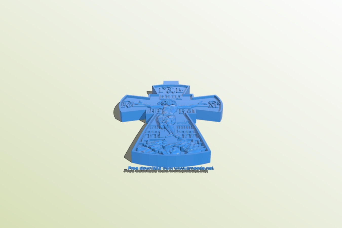 Cross necklace pattern