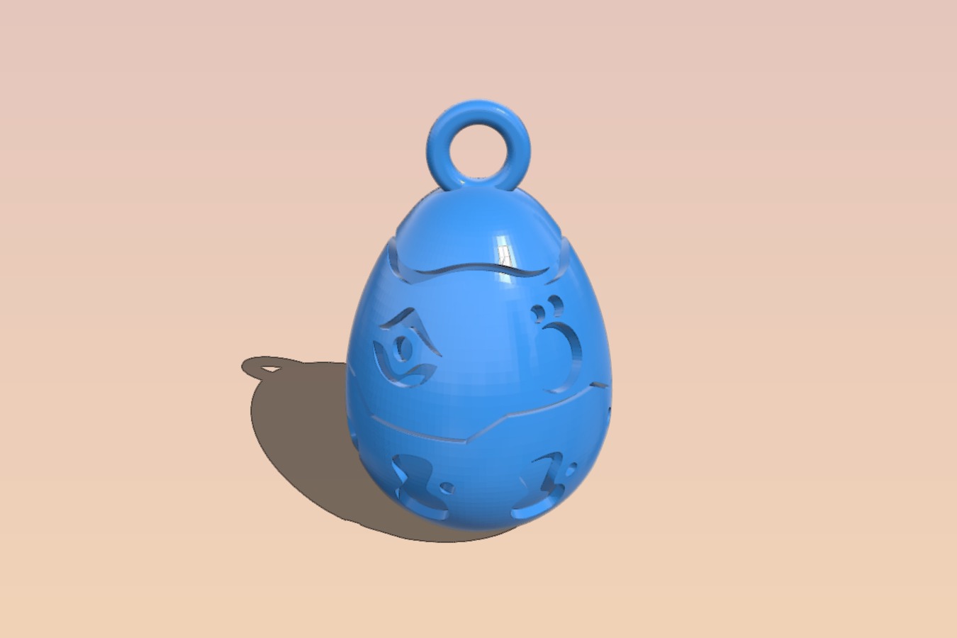 Precursor Egg Keychain