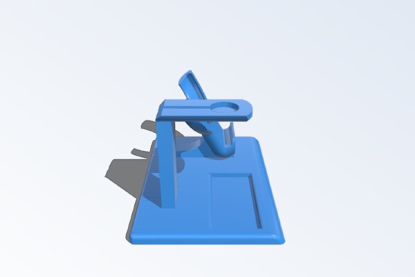 samsung wireless charger + fossil smartwatch stand | 3d print model
