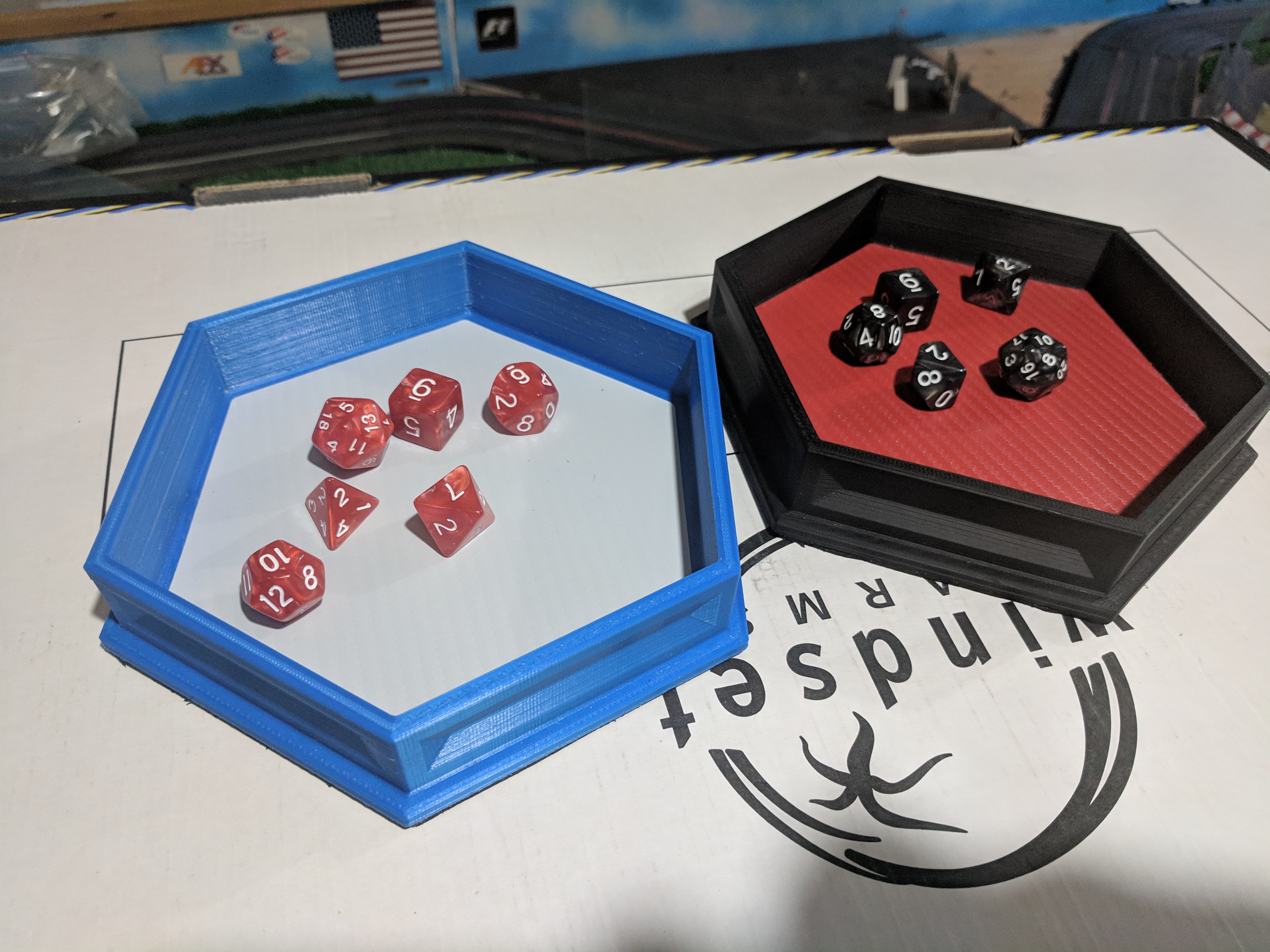 Hexagon Dice Tray