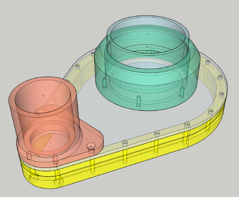  Dust Shoe for CNC | 3d print model
