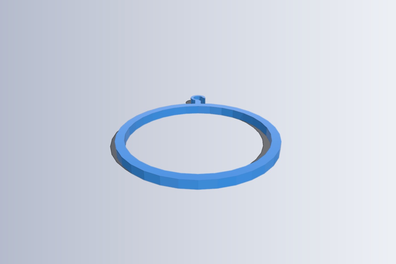Hoop for bird cage