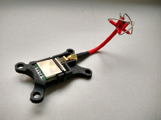 ZMR250 vTX & MinimOSD mount | 3d print model