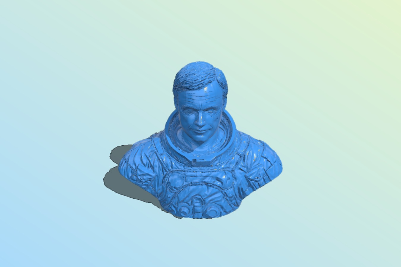 Neil armstrong bust