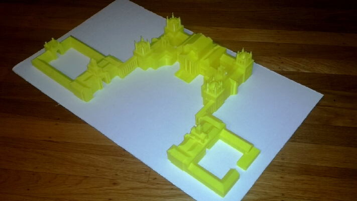 Blenheim Palace Sketch | 3d print model