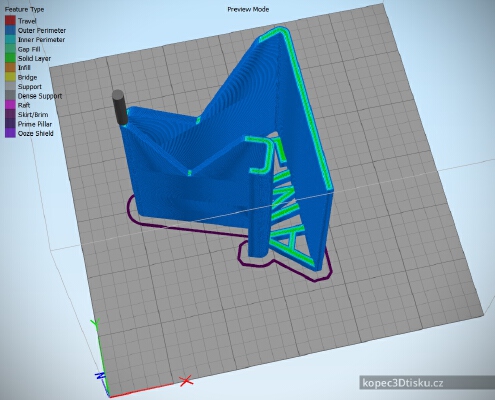 Tom's universal phone stand EMA | 3d print model