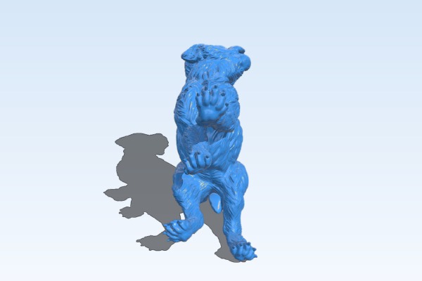 Wolf Pup | 3d print model