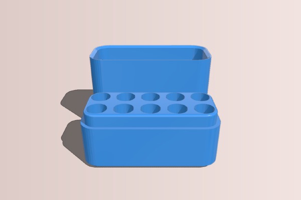 Solder Tip Case (for 8,10,12 tips) | 3d print model