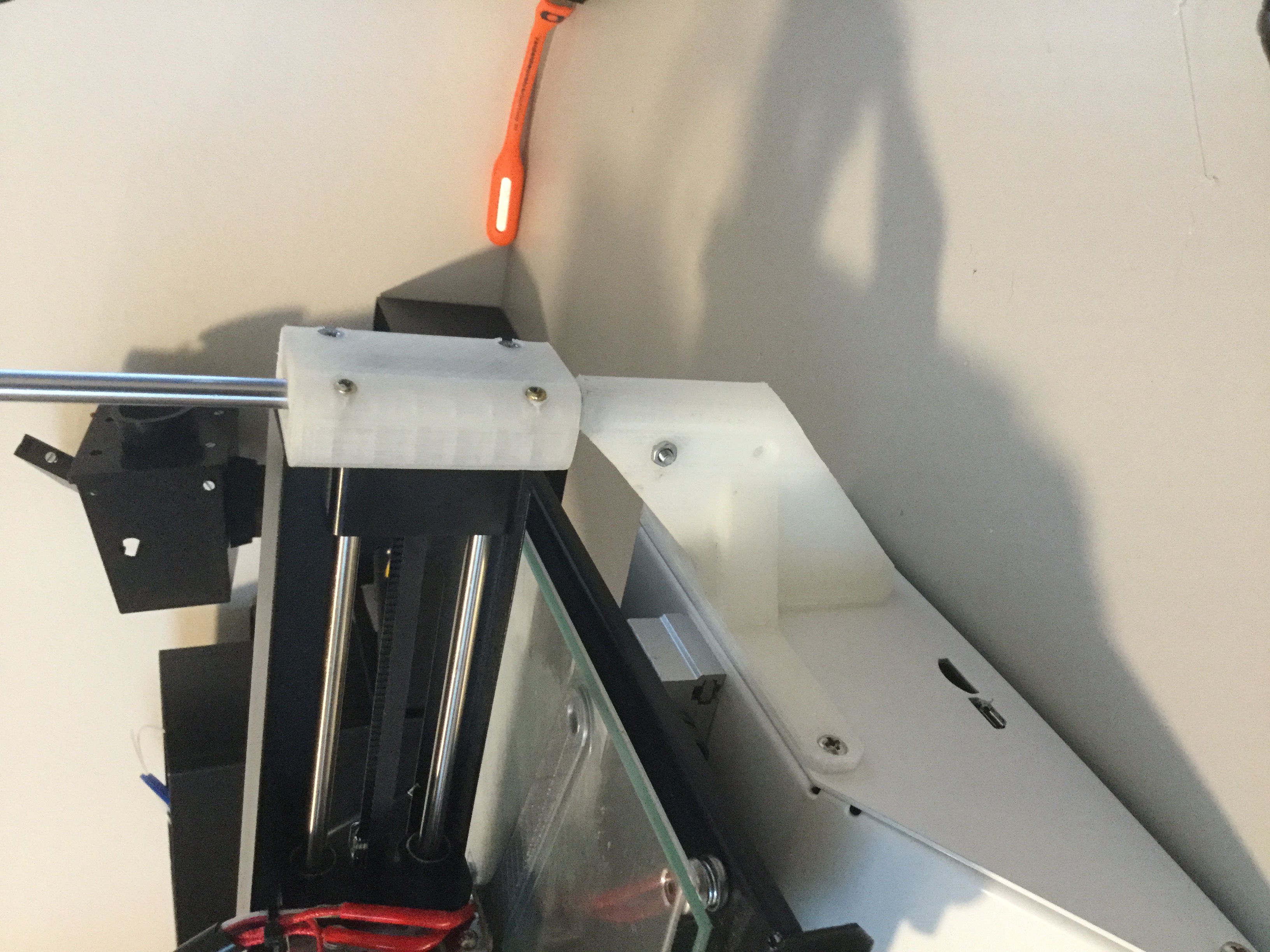 Monoprice select mini x gantry support