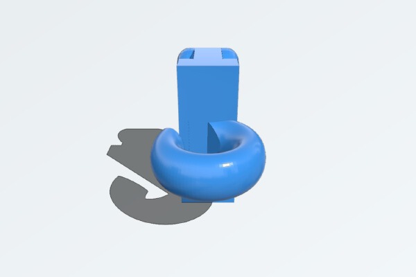 Curtain slider hook KVARTAL | 3d print model