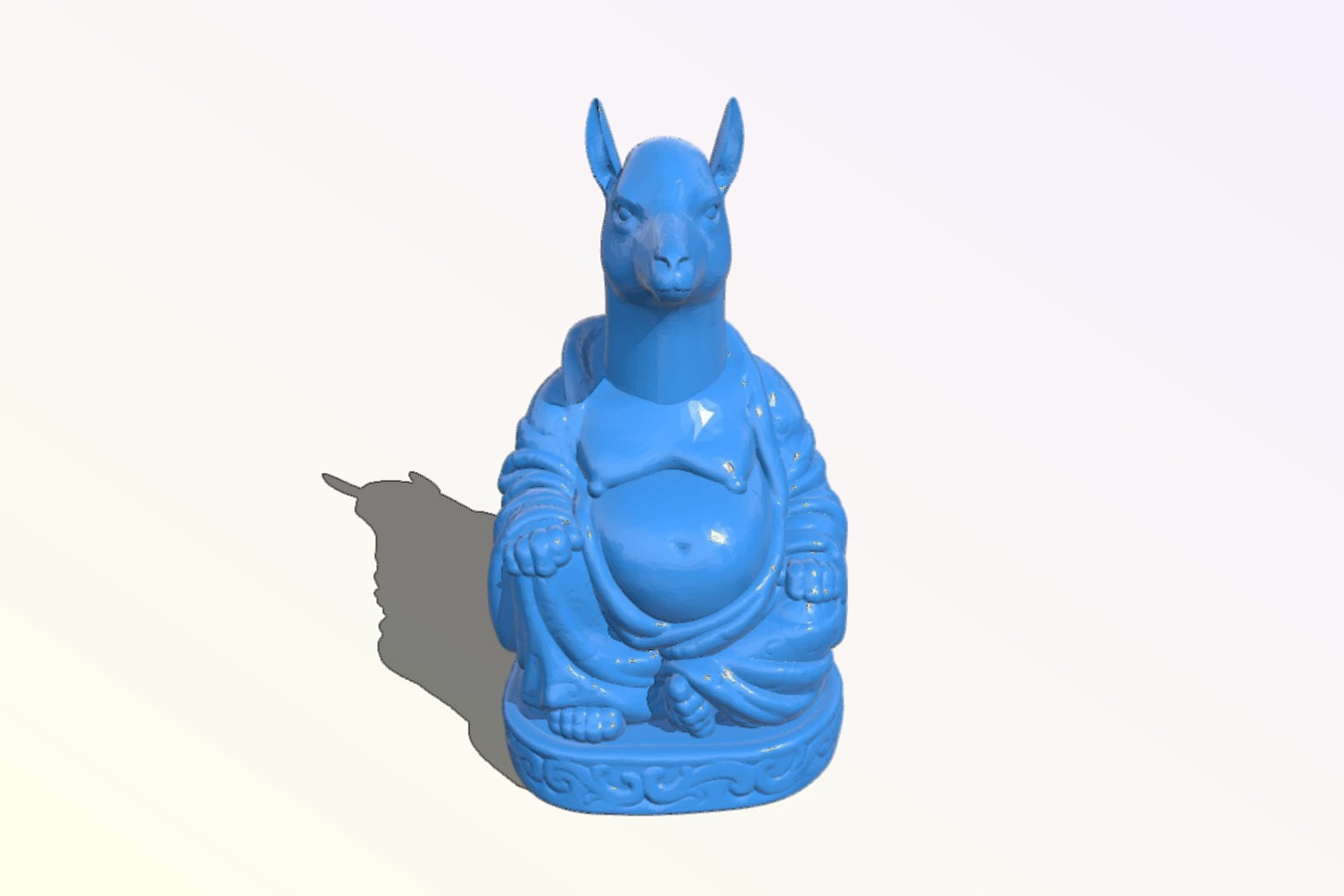 Alpaca Buddha | Llama Buddha