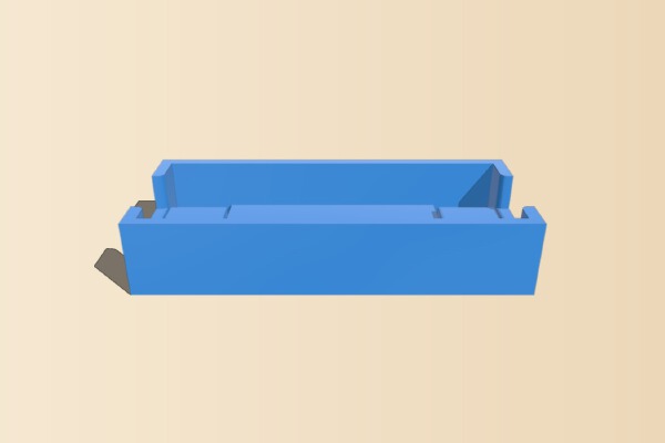 SERVO Extension Safety Lock | 3d print model