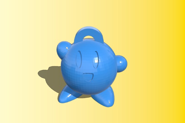 Kirby Keychain | 3d print model
