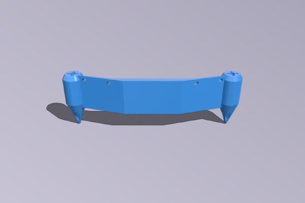 Walmart Glider Motor Mount | 3d print model