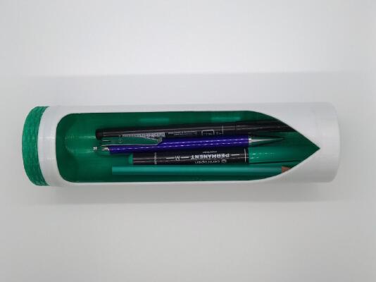 "Twist" pencil box (remix) | 3d print model