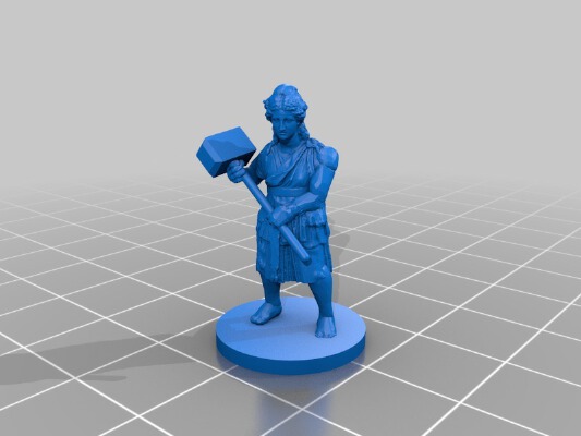 Santorini Worker proxies | 3d print model