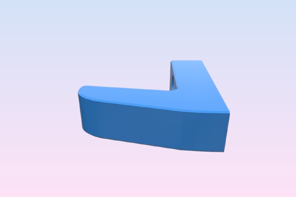 Longboard wall mount for drop through trucks | 3d print model