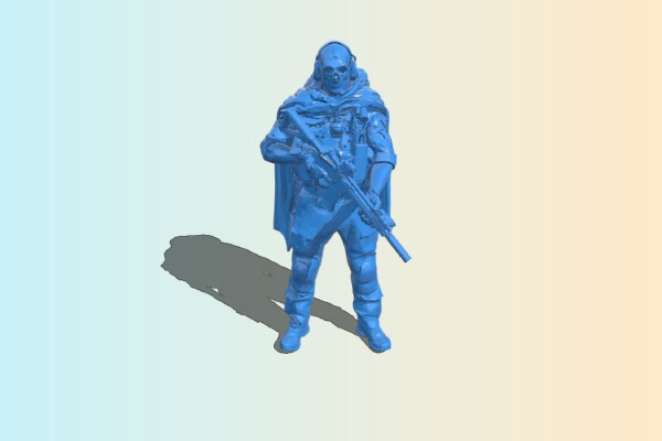 Mr Simon ghost riley | 3d print model