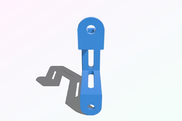 Nema 17 motor mount for 2020 open beam | 3d print model