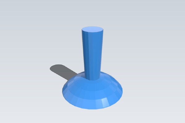 Modified Xbox Stick OpenScad | 3d print model