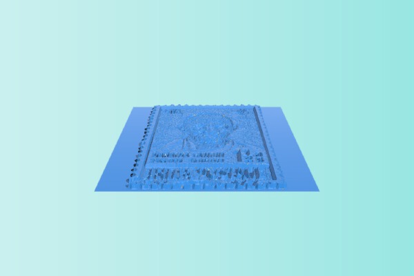 Gandhi Lithophane | 3d print model