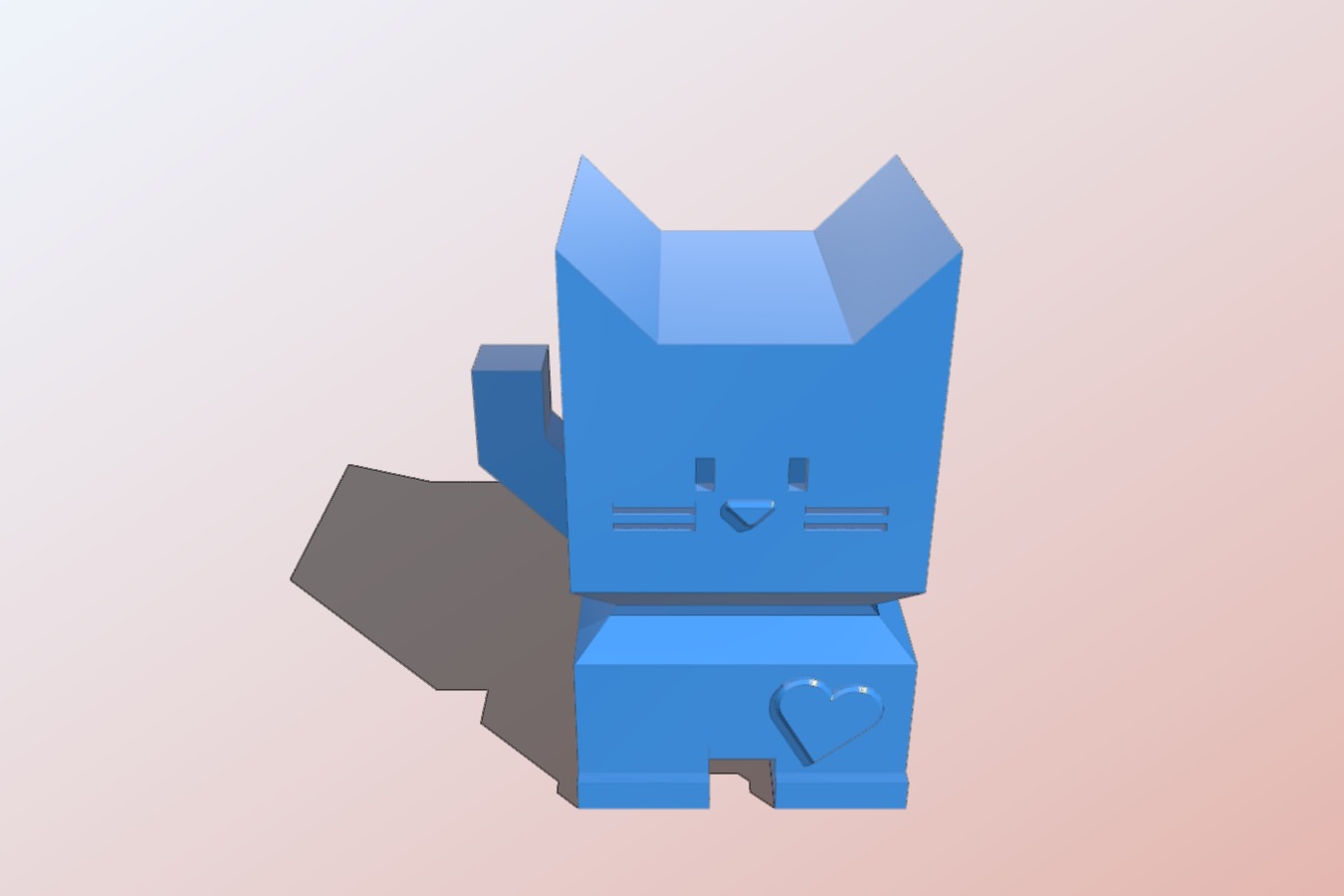valentines cali cat