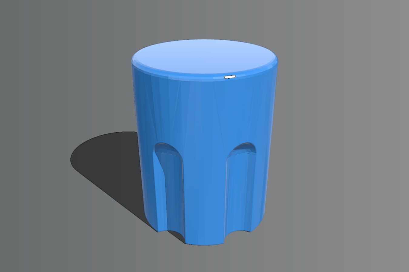 Revolver cylinder pencil cup