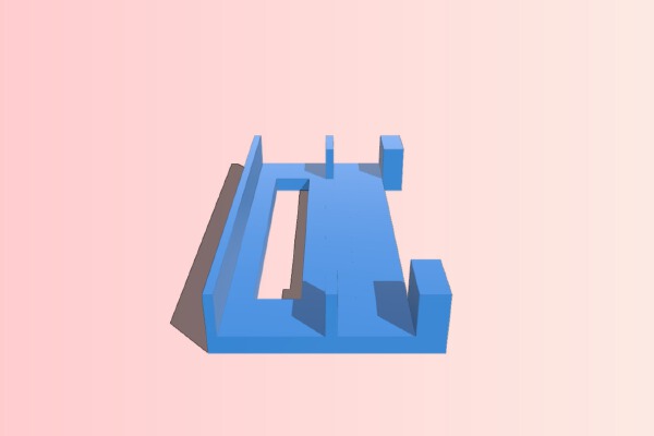 PS4 Pro Vertical HDD Mount | 3d print model