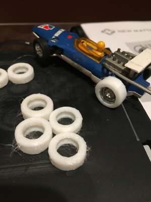 1_43 Slot Car Tires from TPU | 3d print model