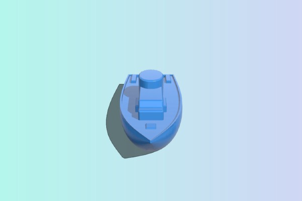 Toy Boat | 3d print model