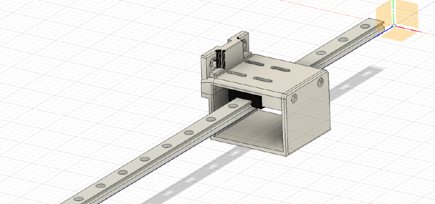 K40 Laser mit Linearschiene und Cloudray K-Serie Laser head | 3d print model