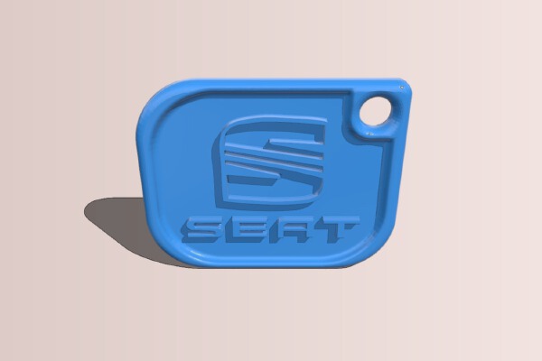 seat keychain | 3d print model