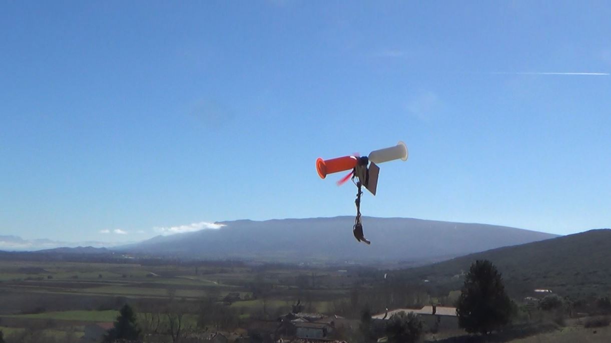 Magnus effect plane