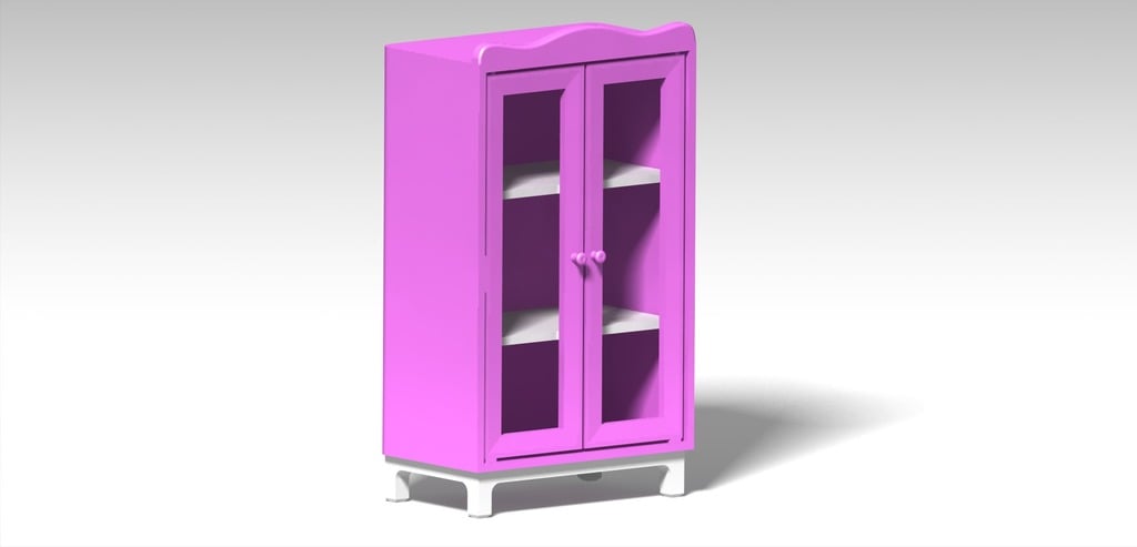 Barbie cabinet