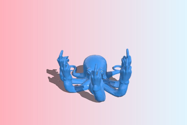 Fucktopus | 3d print model