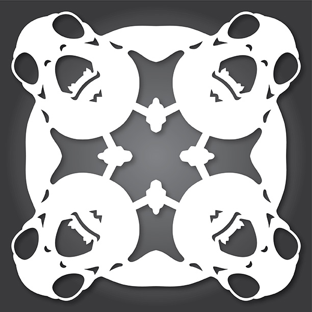 Star Wars Snowflakes Porgs