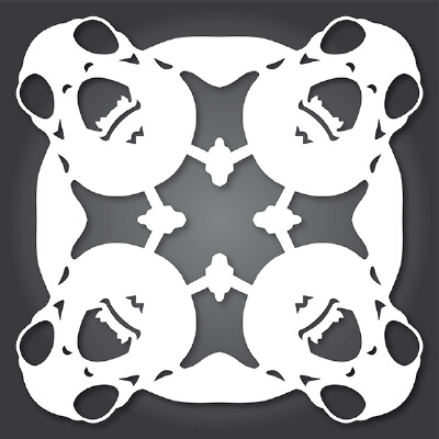 Star Wars Snowflakes Porgs | 3d print model