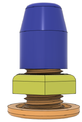 Perfect Fit, Compact Filament Dry Box (4 spools) with printable Collets | 3d print model